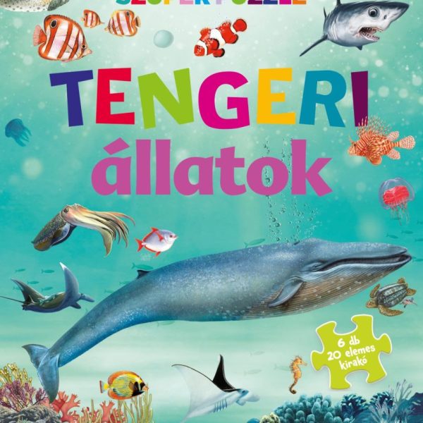 TENGERI ÁLLATOK - SZUPER PUZZLE