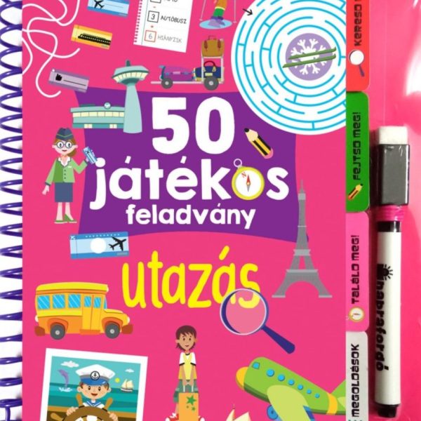 50 JÁTÉKOS FELADVÁNY - UTAZÁS