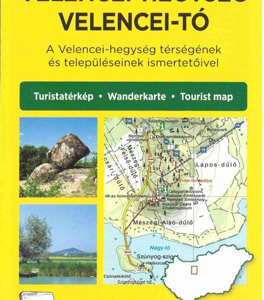 VELENCEI-HEGYSÉG - VELENCEI-TÓ TURISTATÉRKÉP (TT19)