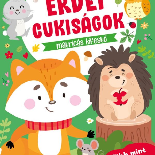 ERDEI CUKISÁGOK -  MATRICÁS KIFESTŐ - TÖBB MINT 60 DB MATRICA