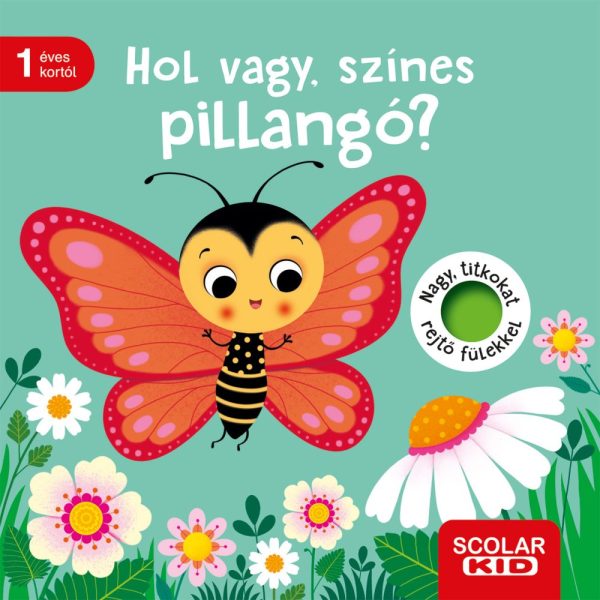 HOL VAGY, SZÍNES PILLANGÓ? - NAGY, TITKOKAT REJTŐ FÜLEKKEL