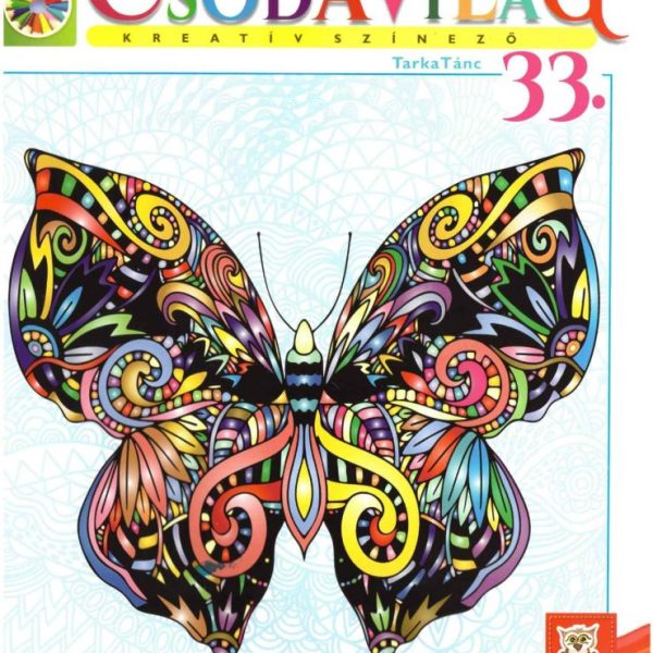 CSODAVILÁG KREATÍV SZÍNEZŐ 33. - TARKATÁNC