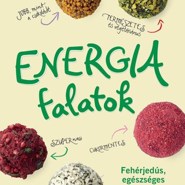 ENERGIAFALATOK - FEHÉRJEDÚS, EGÉSZSÉGES RECEPTEK A KIROBBANÓ ÉLETERŐÉRT