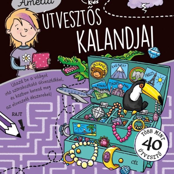 AMELIA ÚTVESZTŐS KALANDJAI - LONELY PLANET FOGLALKOZTATÓ KÖNYV