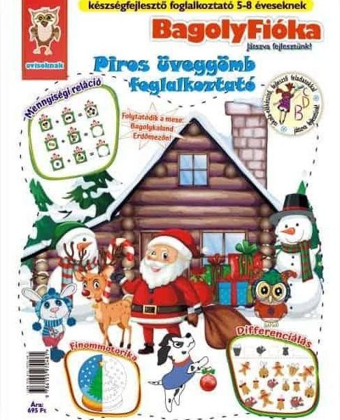 BAGOLYFIÓKA - PIROS ÜVEGGÖMB FOGLALKOZTATÓ
