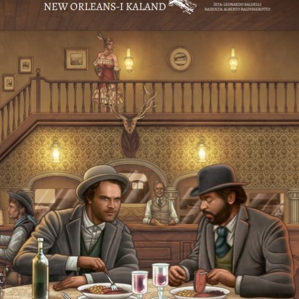 AZ ÖRDÖG JOBB ÉS BAL KEZE  - NEW ORLEANS-I KALAND (KÉPREGÉNY)