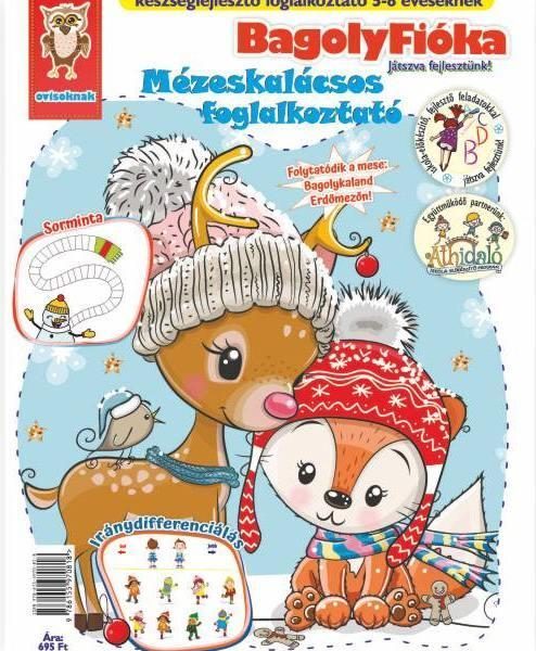 BAGOLYFIÓKA - MÉZESKALÁCSOS KREATÍV FOGLALKOZTATÓ FÜZET