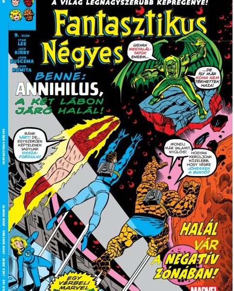 FANTASZTIKUS NÉGYES 9 - HALÁL VÁR A NEGATÍV ZÓNÁBAN!
