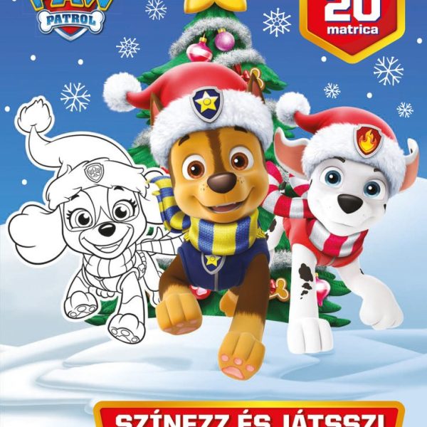 MANCS ŐRJÁRAT - SZÍNEZZ ÉS JÁTSSZ! - KARÁCSONY