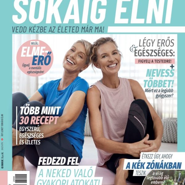 ÍGY LEHET SOKÁIG ÉLNI - GLAMOUR BOOK 2025/IV.
