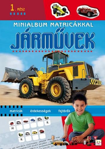 MINIALBUM MATRICÁKKAL - JÁRMŰVEK 1. RÉSZ