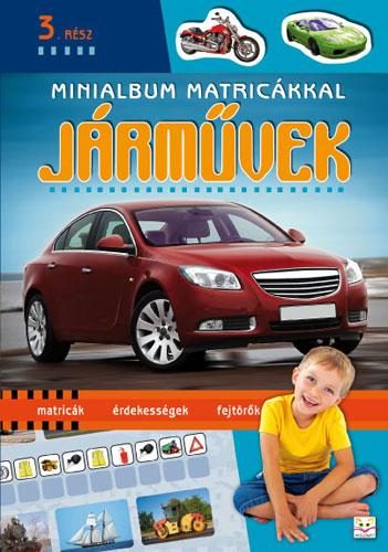MINIALBUM MATRICÁKKAL - JÁRMŰVEK 3. RÉSZ