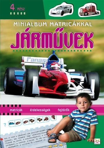 MINIALBUM MATRICÁKKAL - JÁRMŰVEK 4. RÉSZ