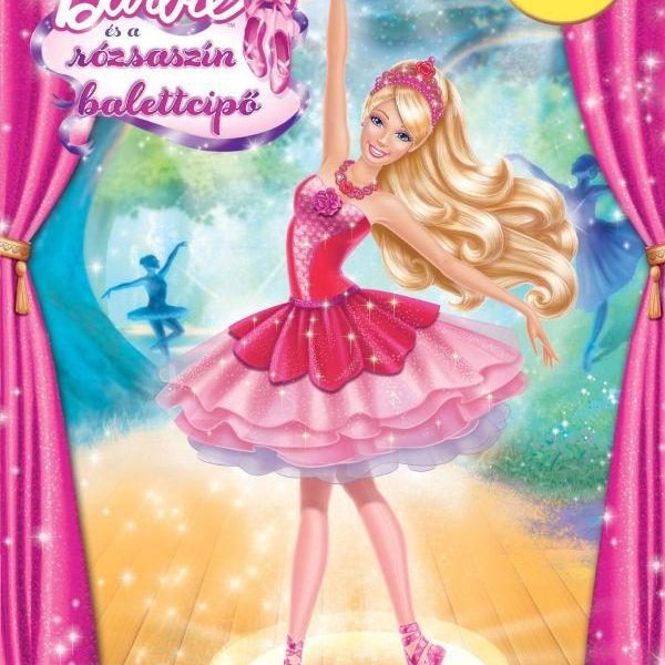 BARBIE ÉS A RÓZSASZÍN BALETTCIPŐ - FOGLALKOZTATÓKÖNYV - 35 MATRICÁVAL