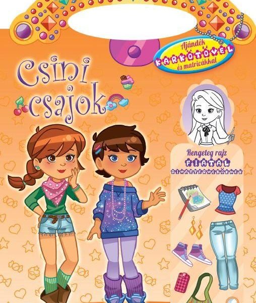 CSINI CSAJOK (NARANCSSÁRGA) + AJÁNDÉK KARKÖTŐ