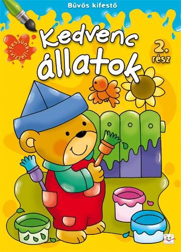 KEDVENC ÁLLATOK - BŰVÖS KIFESTŐ 2. RÉSZ