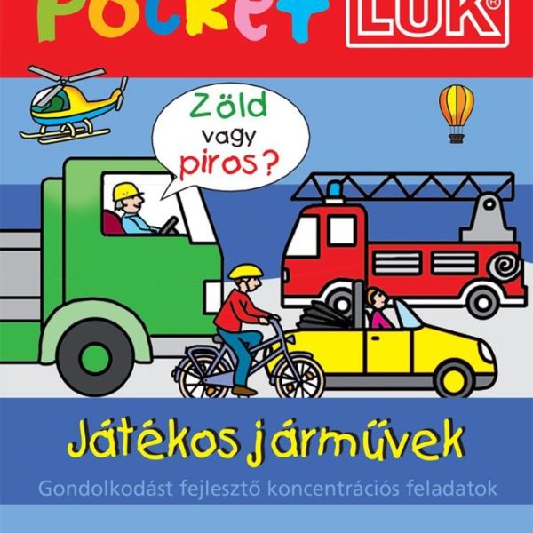 JÁTÉKOS JÁRMŰVEK - POCKETLÜK (ALAPLAPPAL)