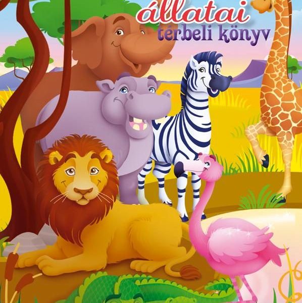A SZAVANNA ÁLLATAI - TÉRBELI KÖNYV