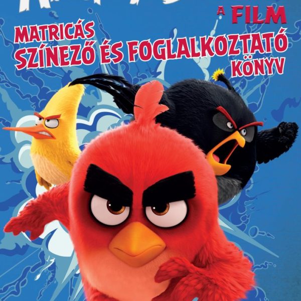 ANGRY BIRDS A FILM - MATRICÁS SZÍNEZŐ ÉS FOGLALKOZTATÓ KÖNYV