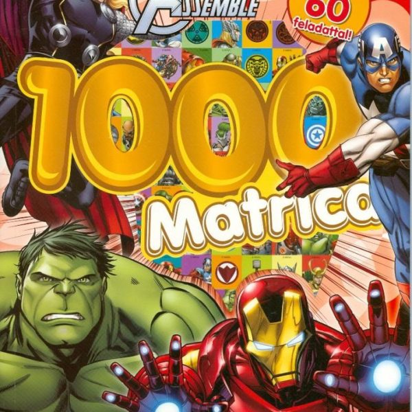 AVENGERS ASSEMBLE - 1000 MATRICA (BOSSZÚÁLLÓK)