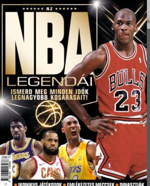 AZ NBA LEGENDÁI - ISMERD MEG MINDEN IDŐK LEGNAGYOBB KOSARASAIT! - (BOOKAZINE)