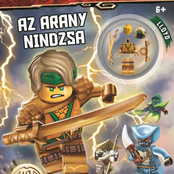 LEGO NINJAGO - AZ ARANY NINDZSA (AJÁNDÉK MINIFIGURÁVAL)