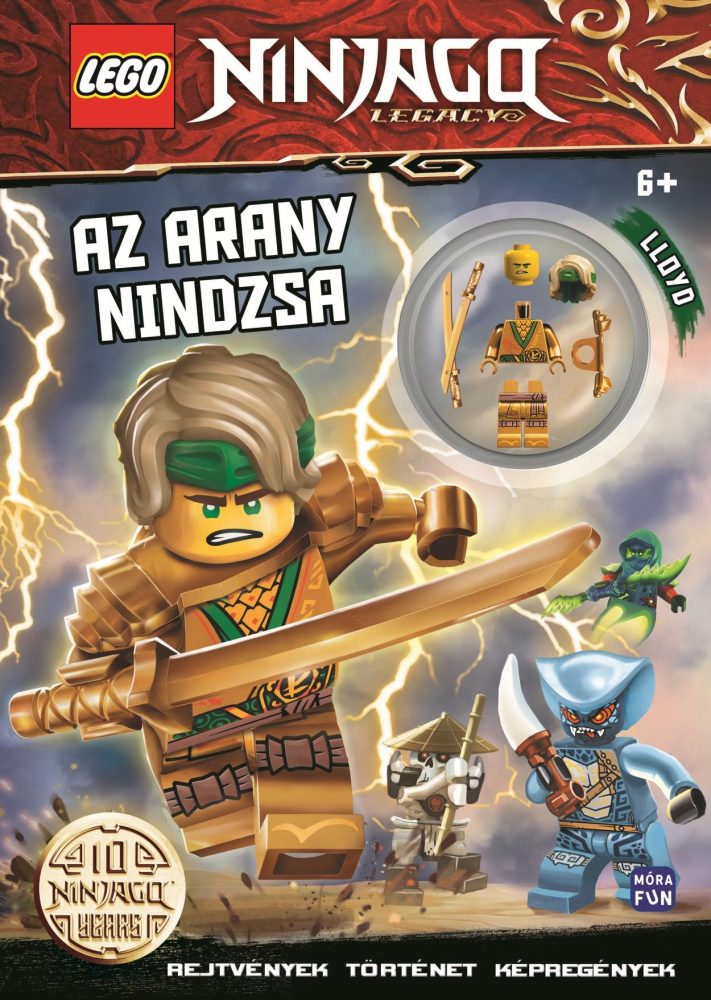 LEGO NINJAGO - AZ ARANY NINDZSA (AJÁNDÉK MINIFIGURÁVAL)