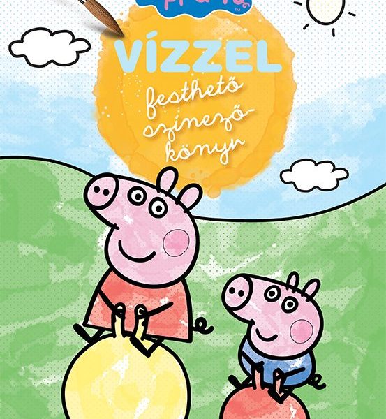 PEPPA MALAC - VÍZZEL FESTHETŐ SZÍNEZŐKÖNYV