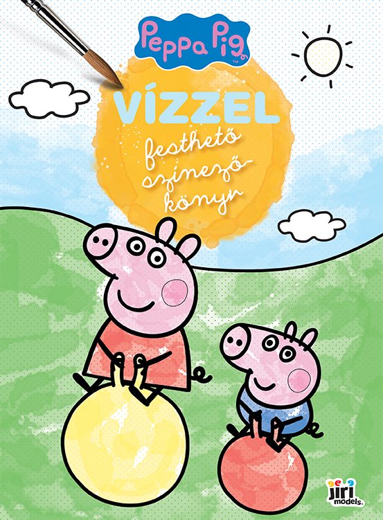 PEPPA MALAC - VÍZZEL FESTHETŐ SZÍNEZŐKÖNYV