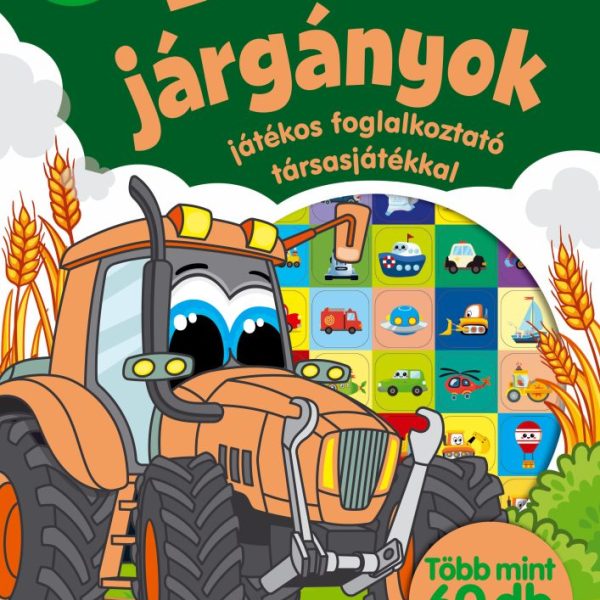 ÉRDEKES JÁRGÁNYOK - JÁTÉKOS FOGLALKOZTATÓ TÁRSASJÁTÉKKAL