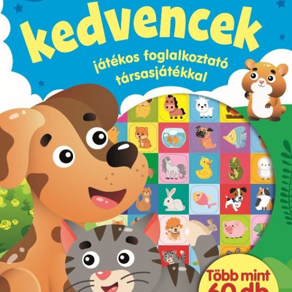 HÁZI KEDVENCEK - JÁTÉKOS FOGLALKOZTATÓ TÁRSASJÁTÉKKAL