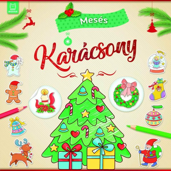 MESÉS KARÁCSONY - KIFESTŐ MATRICÁKKAL