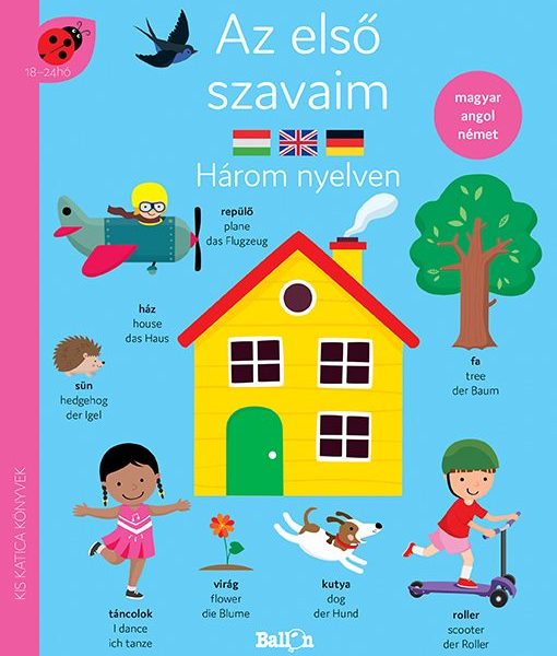 AZ ELSŐ SZAVAIM - HÁROM NYELVEN