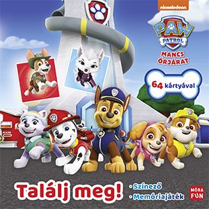 MANCS ŐRJÁRAT - TALÁLJ MEG! (SZÍNEZŐ, MEMÓRIAJÁTÉK)