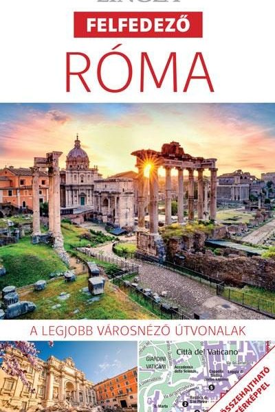 RÓMA - FELFEDEZŐ (ÖSSZEHAJTHATÓ TÉRKÉPPEL)