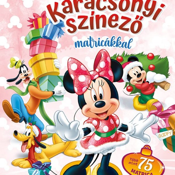 KARÁCSONYI SZÍNEZŐ MATRICÁKKAL - MINNIE
