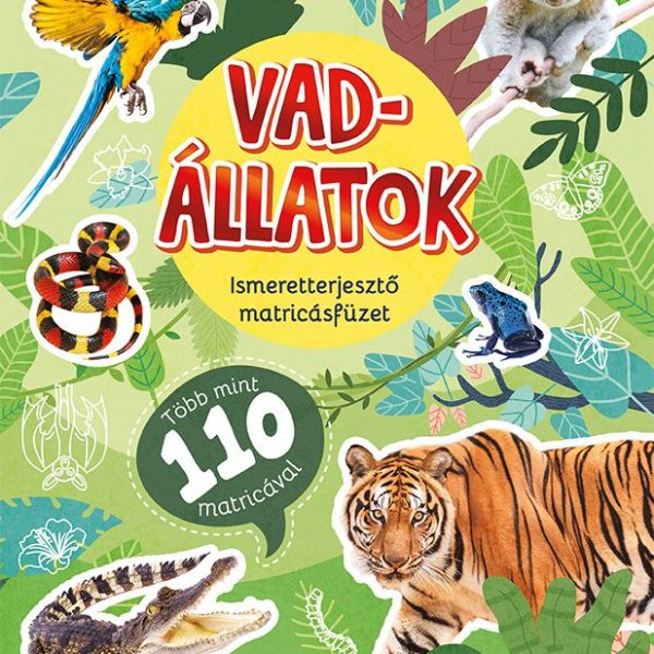 ISMERETTERJESZTŐ MATRICÁSFÜZET - VADÁLLATOK