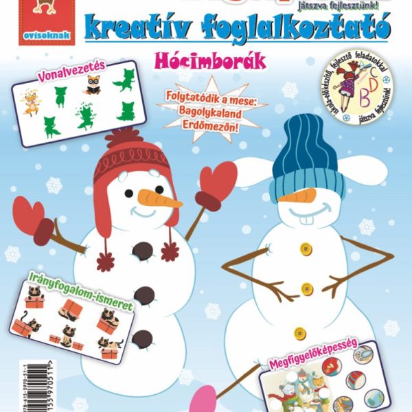 BAGOLYFIÓKA - HÓCIMBORÁK KREATÍV FOGLALKOZTATÓ FÜZET