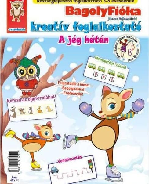 BAGOLYFIÓKA - A JÉG HÁTÁN - KREATÍV FOGLALKOZTATÓ FÜZET