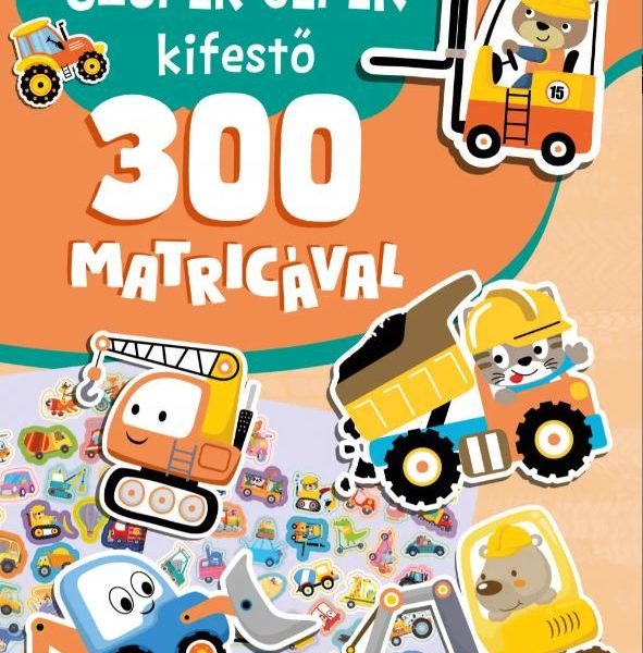 SZUPER GÉPEK KIFESTŐ 300 MATRICÁVAL