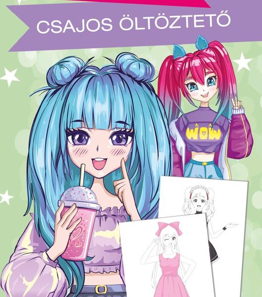 MANGA - CSAJOS ÖLTÖZTETŐ (DEKORÁLD KI!)