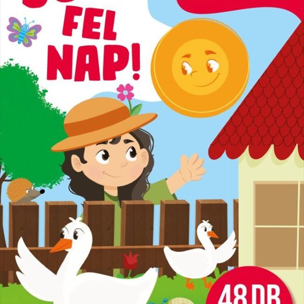 SÜSS FEL NAP!- MATRICÁS MONDÓKÁS FÜZET 48 DB MATRICÁVAL