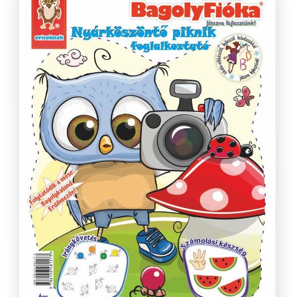 BAGOLYFIÓKA FOGLALKOZTATÓ FÜZET - NYÁRKÖSZÖNTŐ PIKNIK