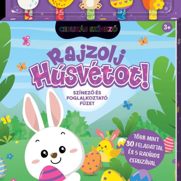 RAJZOLJ HÚSVÉTOT! - CERUZÁS SZÍNEZŐ