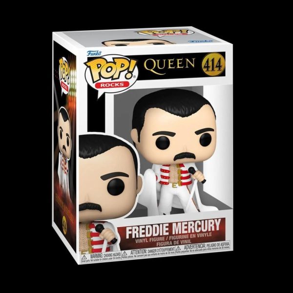 FUNKO POP! ROCKS: QUEEN - FREDDIE MERCURY WITH CAPE FIGURA