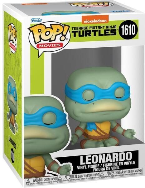 FUNKO POP! MOVIES: TEENAGE MUTANT NINJA TURTLES - LEONARDO FIGURA #1610