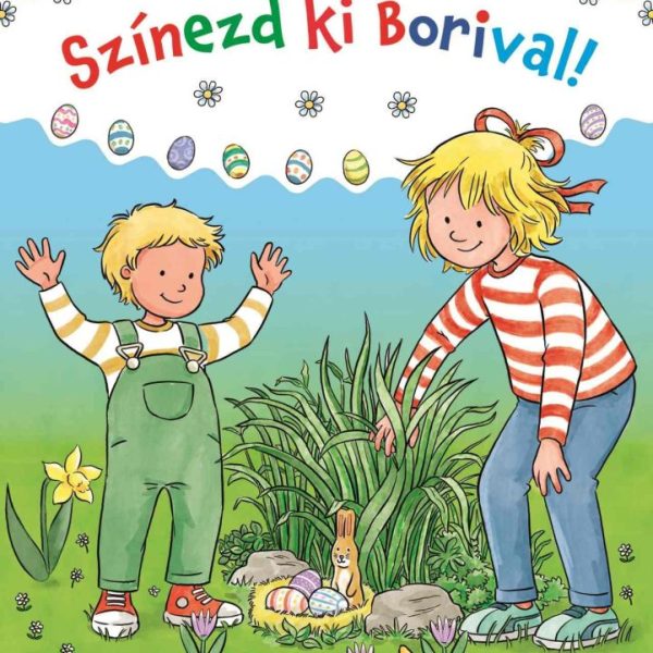 SZÍNEZD KI BORIVAL! - MÓKÁS HÚSVÉTI SZÍNEZŐK
