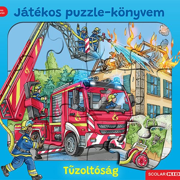 JÁTÉKOS PUZZLE-KÖNYVEM - TŰZOLTÓSÁG