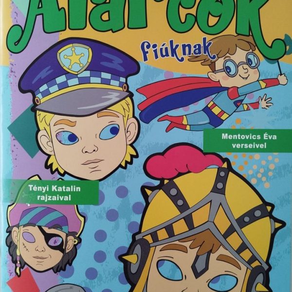 KREATÍVAN SZÍNEZHETŐ ÁLARCOK FIÚKNAK