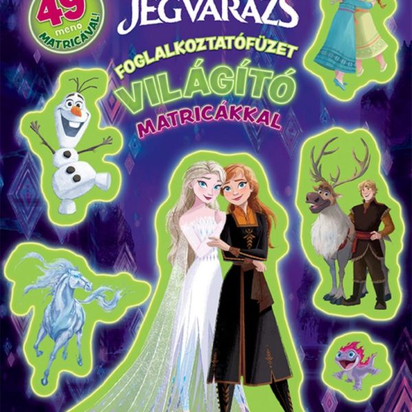 JÉGVARÁZS - FOGLALKOZTATÓFÜZET VILÁGÍTÓ MATRICÁKKAL